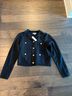 J.Crew 100% Cotton Black Jacket Size S - photo 4