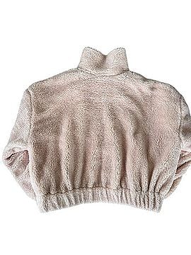 Urban Outfitters Kimchi Blue Cat Printed Piled Fleece Zip-Up Jacket Jacket (view 2)