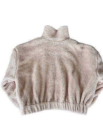 Urban Outfitters Kimchi Blue Cat Printed Piled Fleece Zip-Up Jacket Jacket (view 2)