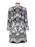Lilly Pulitzer 100% Polyester 100% Polyester 100% Polyester Floral Black White Romper Size 2 - photo 2