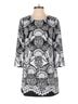 Lilly Pulitzer 100% Polyester 100% Polyester 100% Polyester Floral Black White Romper Size 2 - photo 1