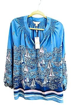 Lilly Pulitzer Elsa Long Sleeve Blouse (view 1)