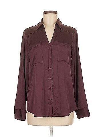 Express Express Long Sleeve Blouse (view 1)