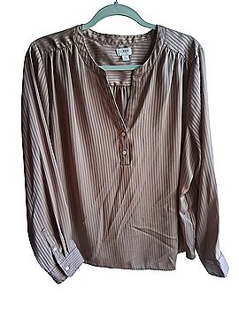 J.Crew Factory Store Long Sleeve Blouse (view 1)