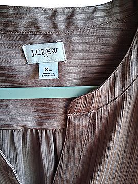 J.Crew Factory Store Long Sleeve Blouse (view 2)