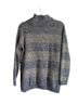 Tommy Hilfiger Stripes Gray Ivory Pullover Sweater Size S - photo 2
