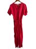 Everlane 100% Linen Red Jumpsuit Size 12 - photo 1
