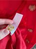 Everlane 100% Linen Red Jumpsuit Size 12 - photo 4