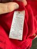 Everlane 100% Linen Red Jumpsuit Size 12 - photo 5