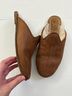 Sabah 100% Leather Brown Mule/Clog Size 8 1/2 - photo 5