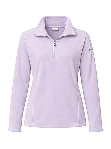 Columbia Glacial Fleece IV 1/2-Zip Fleece in Lavender Pearl Pullover Sweater (view 1)