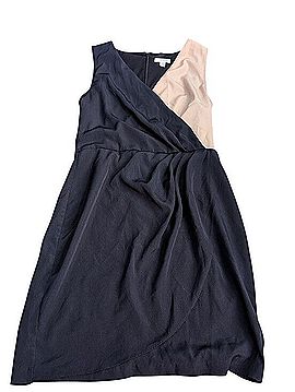 Charming Charlie Sleeveless Colorblock Wrap Dress Casual Dress (view 1)