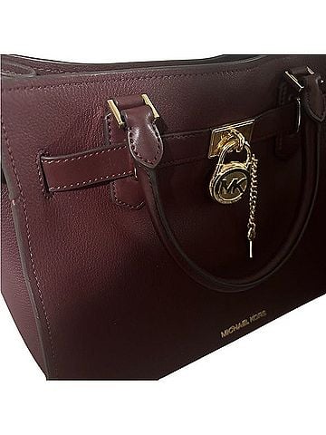 Michael Kors Leather Satchel (view 2)