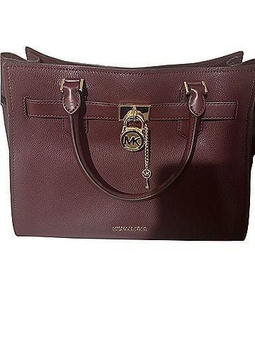 Michael Kors Leather Satchel (view 1)