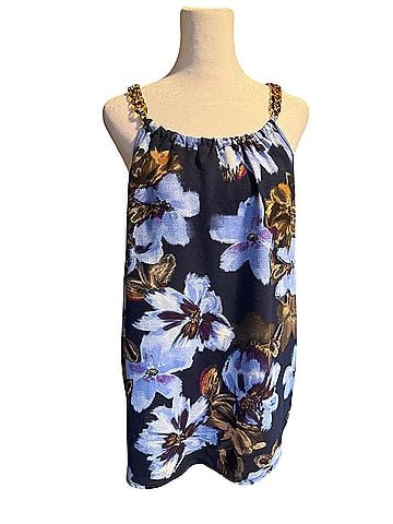 Como Black Sleeveless Blouse (view 1)