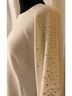 Berkley Jensen Solid Plaid White Brown Tan Pullover Sweater Size L - photo 9