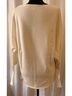 Berkley Jensen Solid Plaid White Brown Tan Pullover Sweater Size L - photo 8