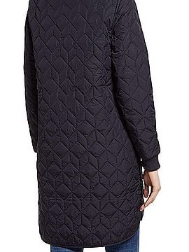 Ilse Jacobsen Long Quilted Jacket Jacket (view 2)