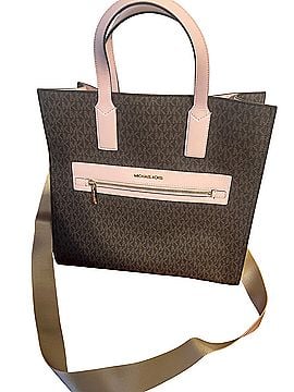 Michael Kors Leather Tote (view 1)