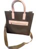 Michael Kors Brown Pink Leather Tote One size - photo 1