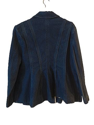 ELOQUII Denim Jacket (view 2)
