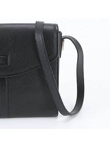 Burberry Burberry Nova Check Leather Shoulder Bag Crossbody Black Tote for Women (view 2)