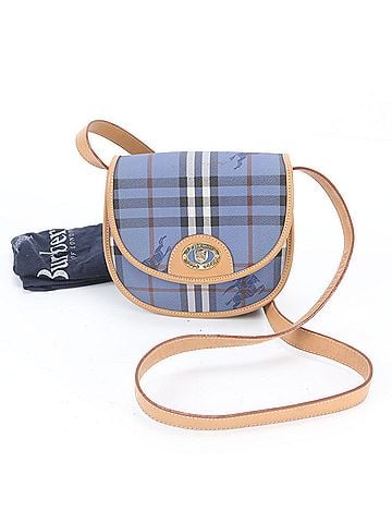 Burberry Burberry check pattern leather shoulder bag, handbag, tote bag for women (view 1)