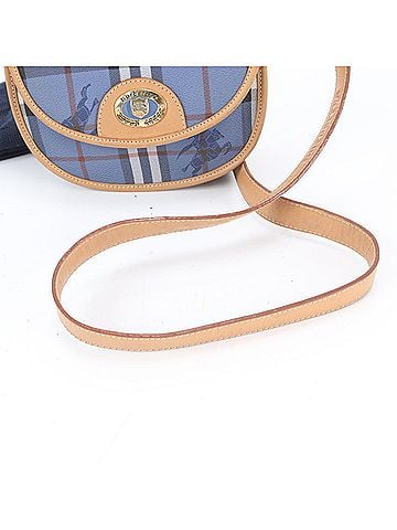 Burberry Burberry check pattern leather shoulder bag, handbag, tote bag for women (view 2)