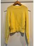 Free People Yellow Pullover Sweater Size S - photo 3