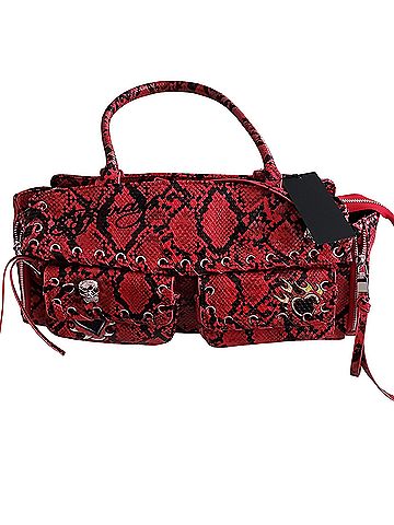 Ed Hardy Leather Bucket Bag (view 1)