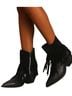 Free People Black Boots Size EU 38 - photo 1