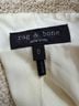 Rag & Bone 100% Cotton 60% Polyester 40% Cotton Ivory Jacket Size 0 - photo 5