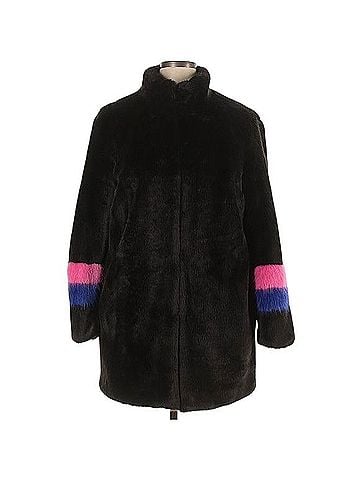 Barneys New York Barneys Originals Faux Fur Coat Faux Fur Jacket (view 1)