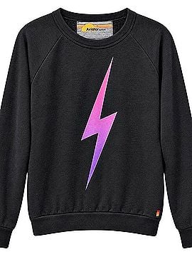 Aviator Nation Lightning Bolt Long Sleeve T-Shirt (view 2)