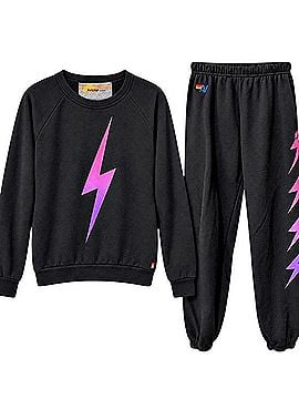 Aviator Nation Lightning Bolt Long Sleeve T-Shirt (view 1)