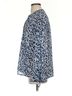 Derek Lam 100% Polyester Floral Blue Black White Long Sleeve Blouse Size 0 - photo 5