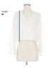Astr 100% Polyester 100% Polyester White Blouse Size S - photo 3