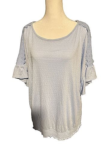 AB Studio Short Sleeve Blouse (view 1)