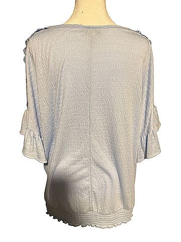 AB Studio Short Sleeve Blouse (view 2)
