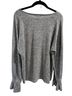Lucky Brand Solid Gray Pullover Sweater Size M - photo 5