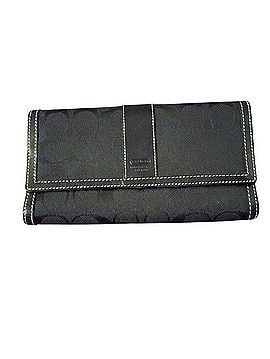 Coach Signature Logo Trifold Leather Wallet (view 1)