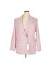 Mango Checkered-gingham Pink White Blazer Size XL - photo 1