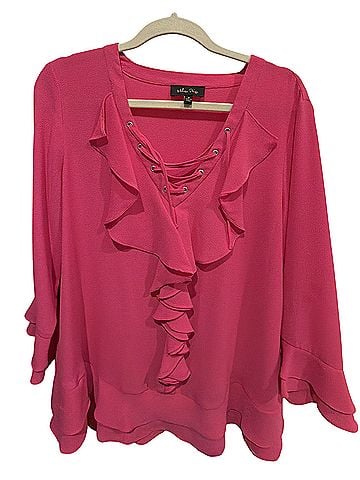 Melissa Paige Long Sleeve Blouse (view 1)