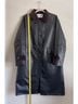 Rebecca Minkoff 100% Polyurethane 100% Polyester Black Coat Size M - photo 8