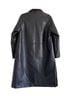 Rebecca Minkoff 100% Polyurethane 100% Polyester Black Coat Size M - photo 2
