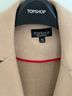 Topshop 48% Acrylic 47% Polyester 5% Wool 53% Polyester 1% Acrylic 100% Polyester Brown Coat Size 4 - photo 3