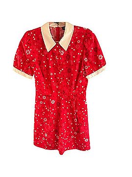 ModCloth Red Heart and Clover Dress Casual Dress (view 1)