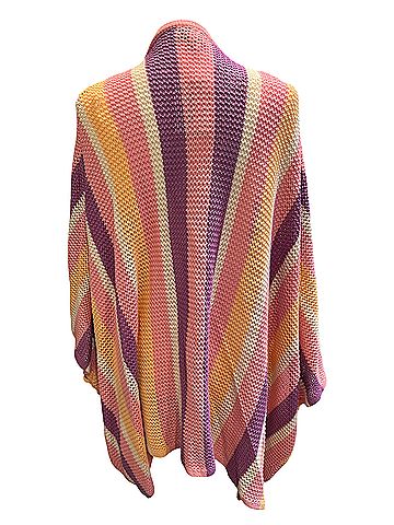 Jessica Simpson Cordelia Pointelle Kimono Sea Pink Cardigan (view 2)