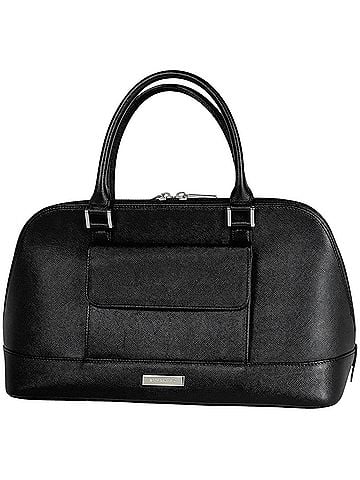 Burberry Burberry handbag, leather, black, women's. (view 1)