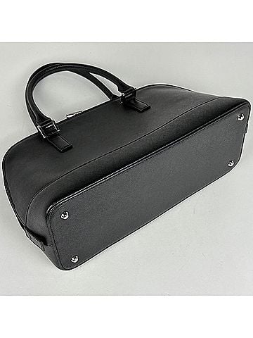Burberry Burberry handbag, leather, black, women's. (view 2)
